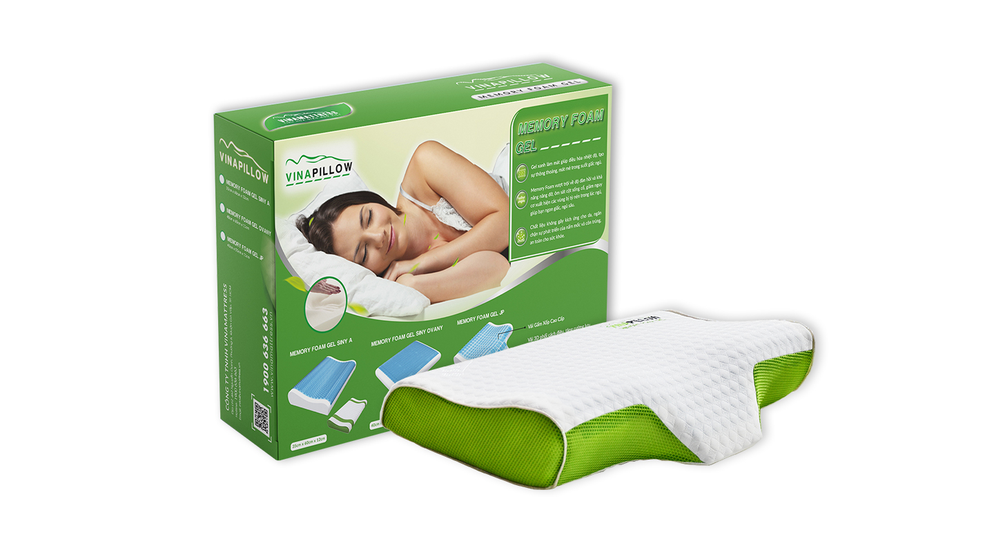 VINAPILLOW MEMORY FOAM GEL JP