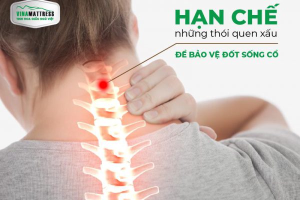 HẠN CHẾ 4 THÓI QUEN XẤU ĐỂ BẢO VỆ ĐỐT SỐNG CỔ CỦA BẠN