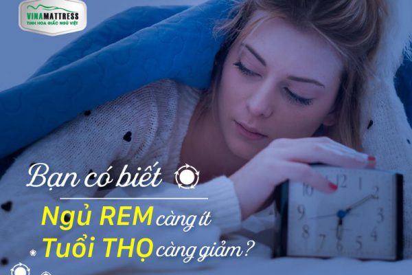 TẦM QUAN TRỌNG CỦA GIẤC NGỦ REM ĐỐI VỚI TUỔI THỌ